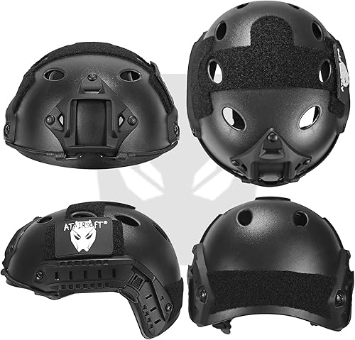Miniatura 2 de ATAIRSOFT Casco táctico rápido para paintball y airsoft tipo PJ