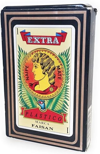 Miniatura 2 de Cartas españolas Barajas Espanolas color rojo color rojo Faisan