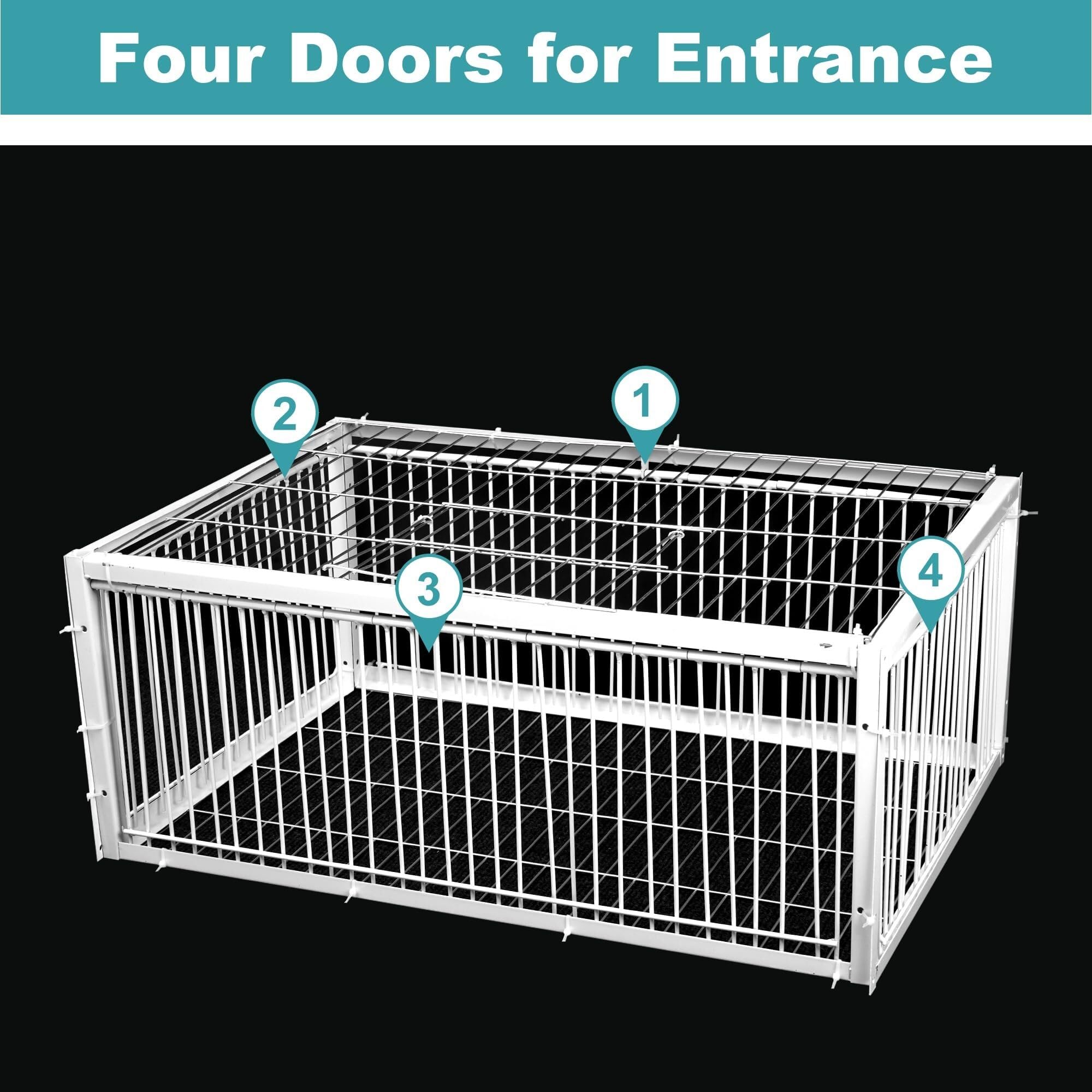 AutoTrap - Jaula para pájaros, solo entrada, sin salida, trampa para palomas con diseño a prueba de escapes, trampas para pájaros pequeños vivos, puerta de trampa para palomas, jaula de trampa para