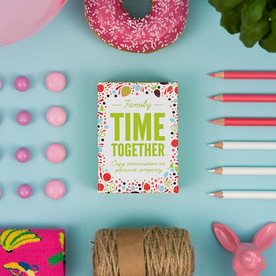 Hygge Games Time Together Family Game Fun Conversation Starters Card Game for Families,