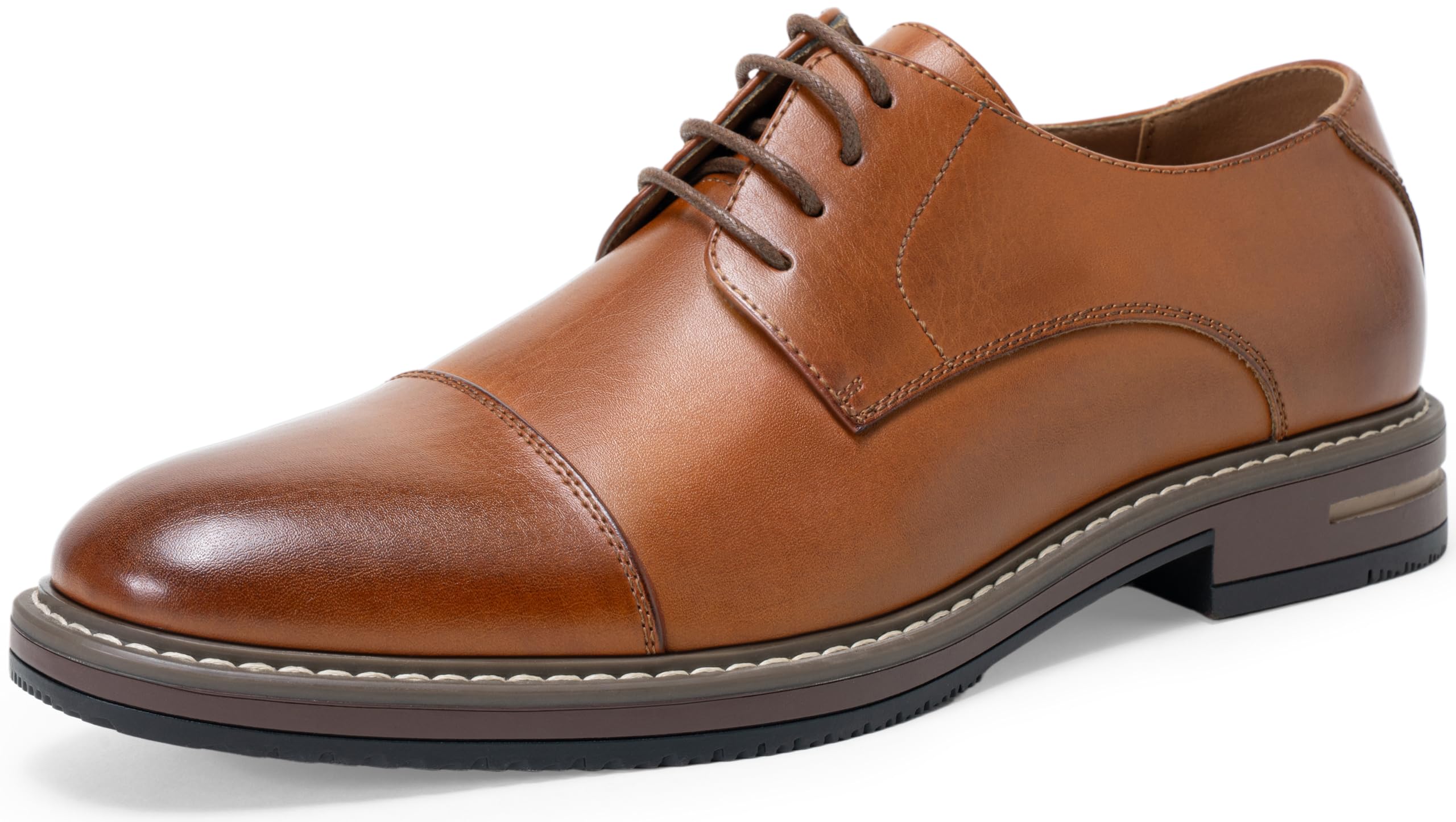 Jousen Men's Dress Shoes Cap Toe Formal Oxfords