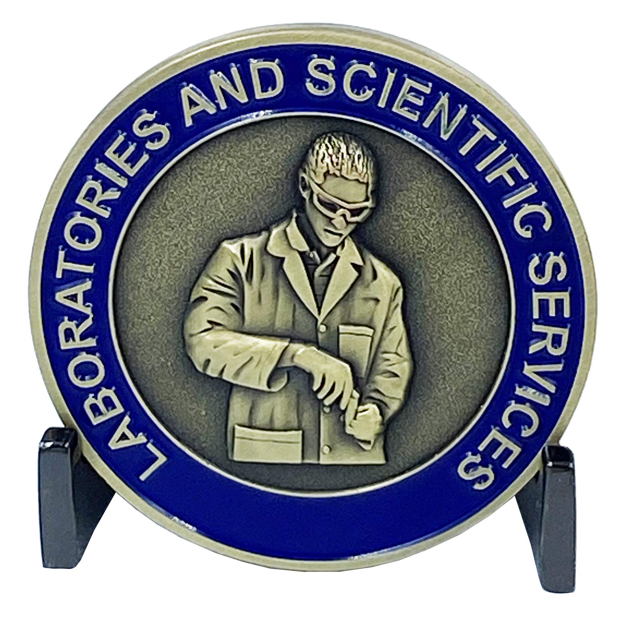 Amazon.com: DL7-06 CBP Forensics Scientist Laboratories and Scientific  Services Border Patrol Field Operations AMO Challenge Coin : Collectibles &  Fine Art