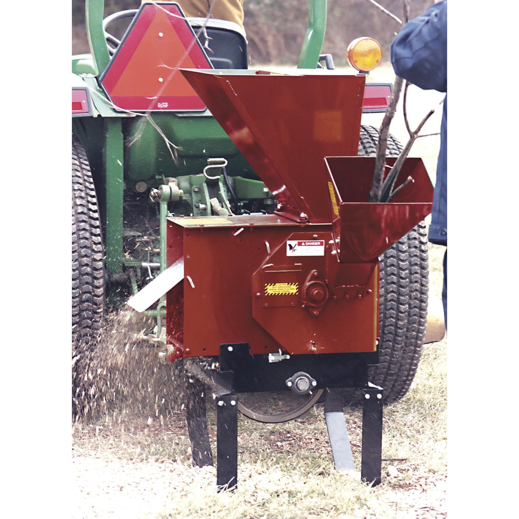 PTO Chipper/Shredder - 3 1/2in. Chipping Capacity, Model Number TPH-122M