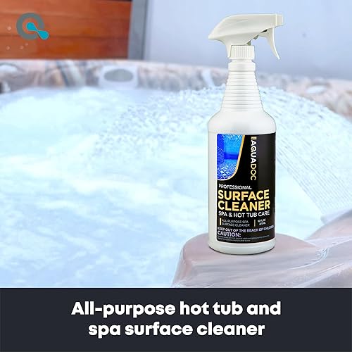 Miniatura 2 de MAV AquaDoc Limpiador de spa y limpiador de bañera de hidromasaje, el mejor limpiador de superficies de spa para jacuzzi, limpiador de jacuzzi y