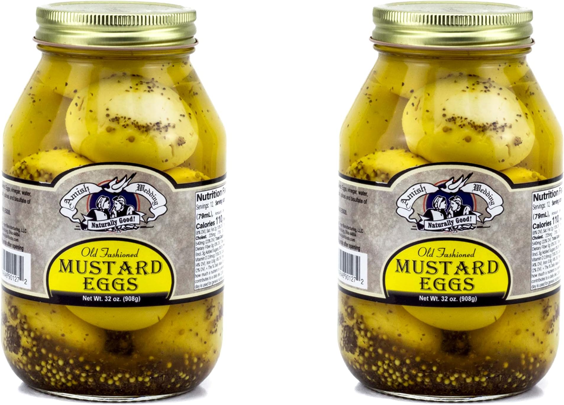 Amish Wedding Pickled Eggs in Your Choice of 5 Different