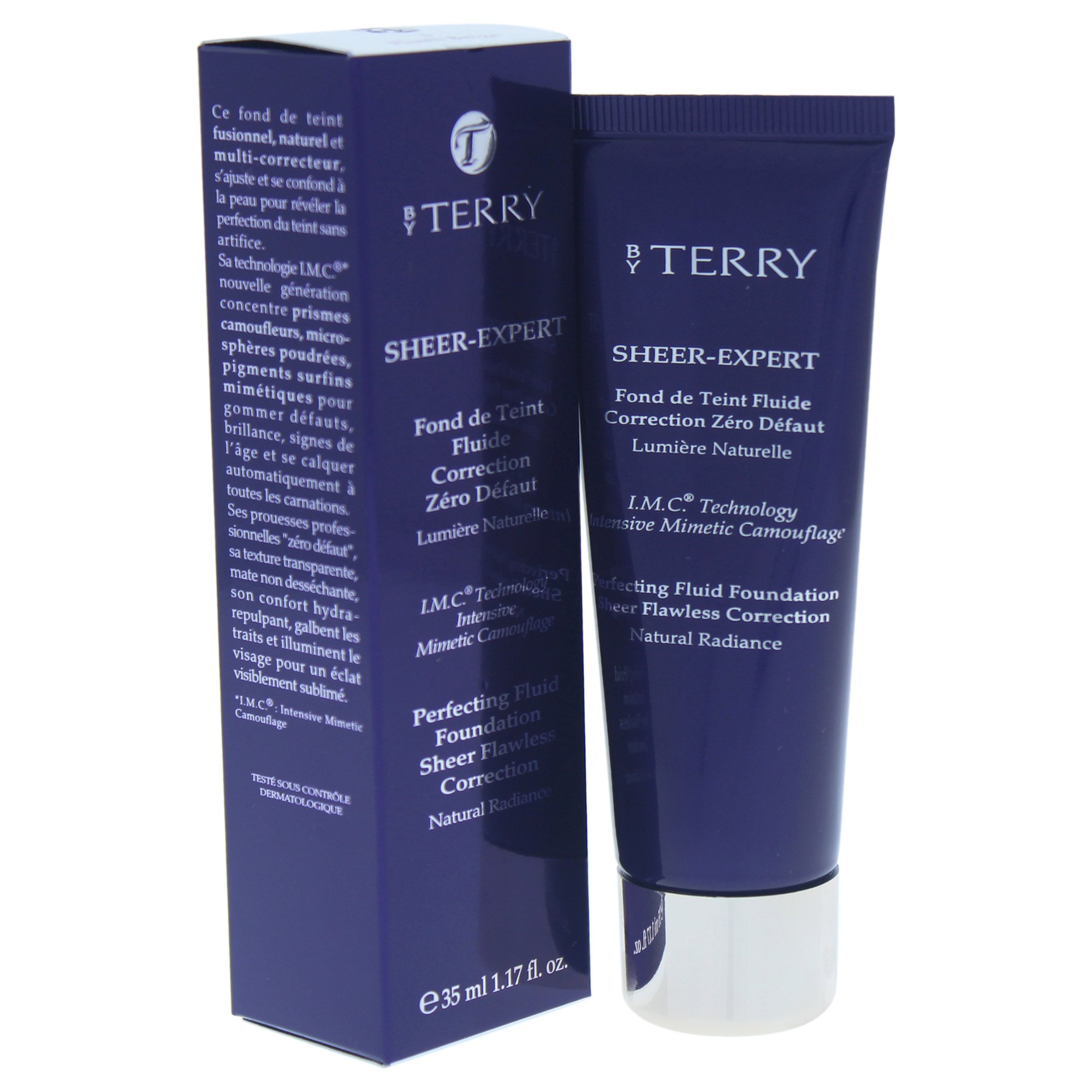 By Terry Sheer Expert Correction Zero Effect Fluid Face Foundation - 6 Flush Beige, 35 ml