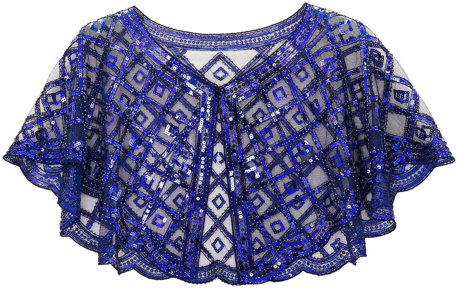 Robe de fête et de mariage sublimée par ce châle rétro - 7
