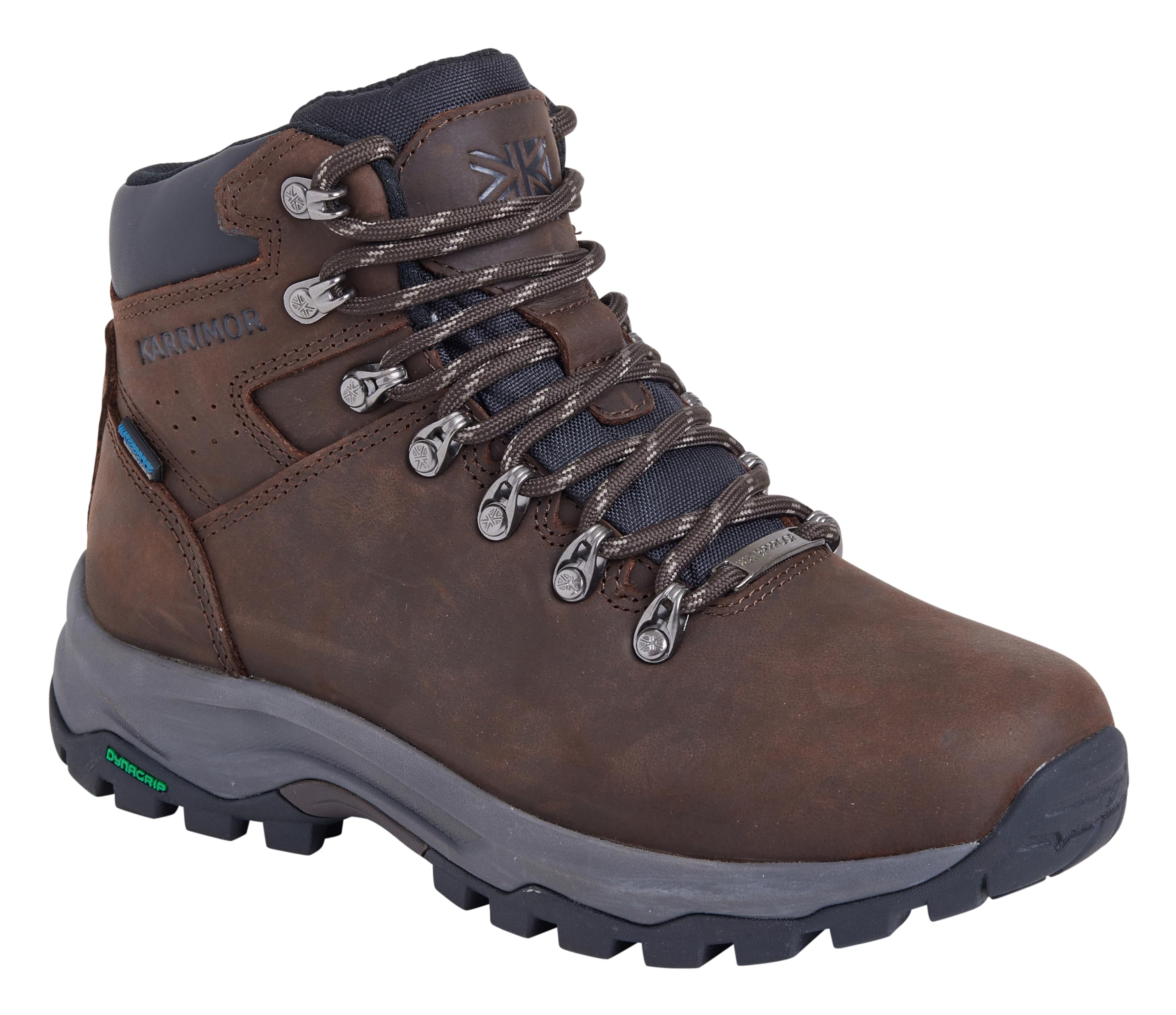 Karrimor Women's Mendip 4 NB weathertite waterproof leather walking boot Brown UK 7