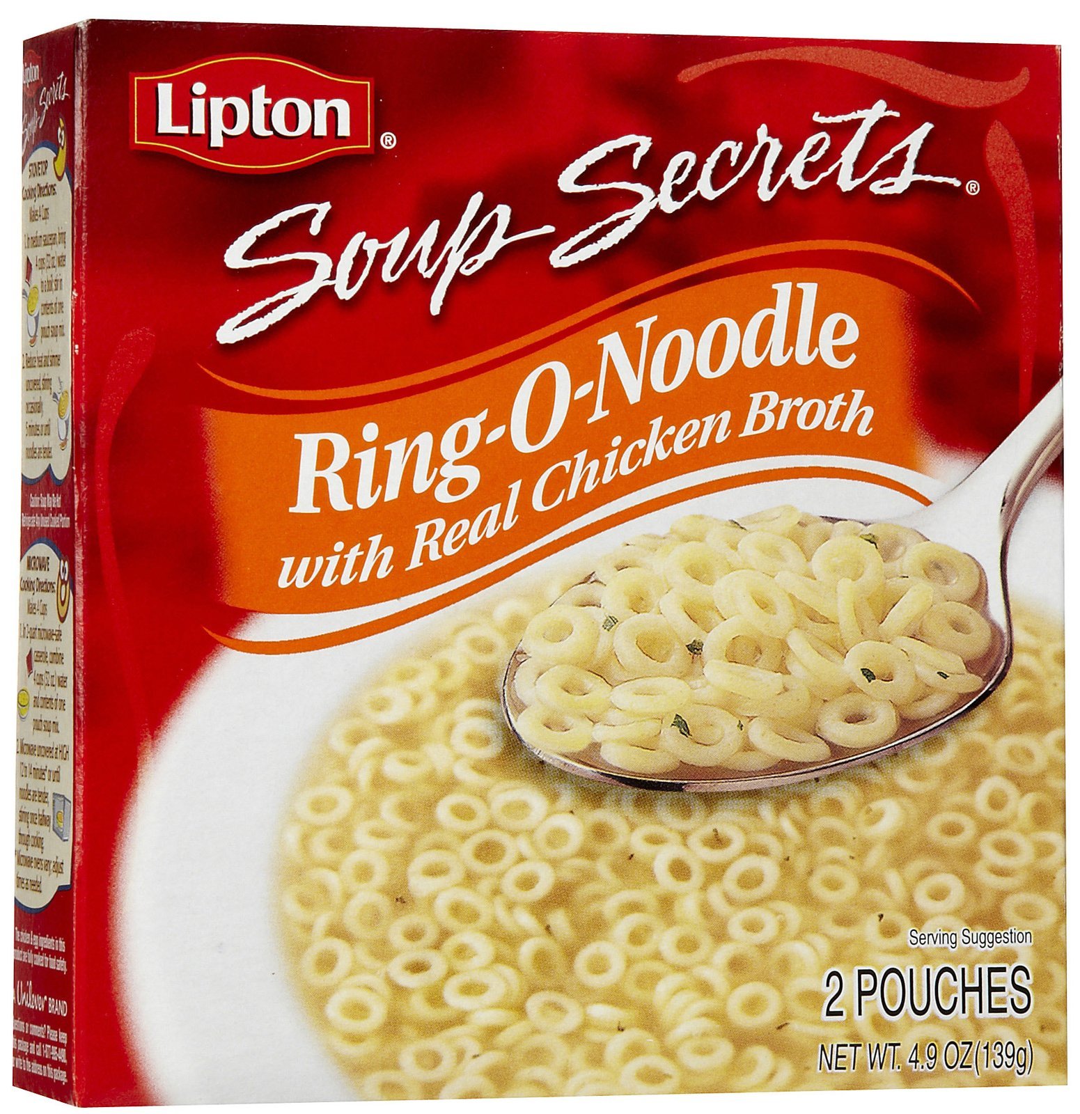 Lipton Soup Secrets Ring-O-Noodle Soup Mix - 4.9 oz - 2 ct
