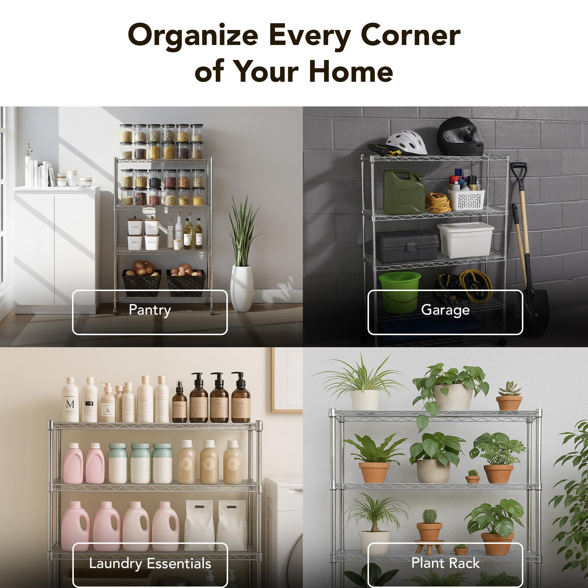 Étagère Métallique De Rangement Renforcée à Charge Lourde Grizzly 5 Etages Bleu Orange 220 X 90 X 45 Cm Charge Max 1250 Kg 96797087