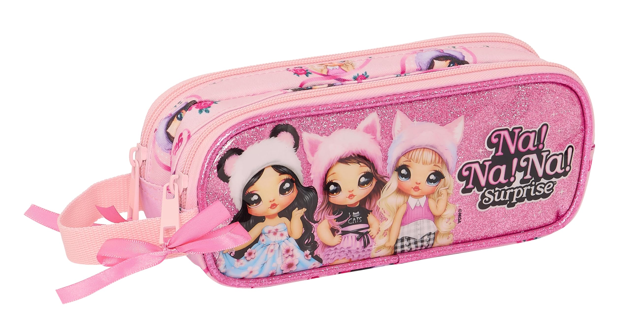 Safta NANANA Fabulous, Double Child's Pencil Case, Children's Pencil Case, Ideal for School-Age Children