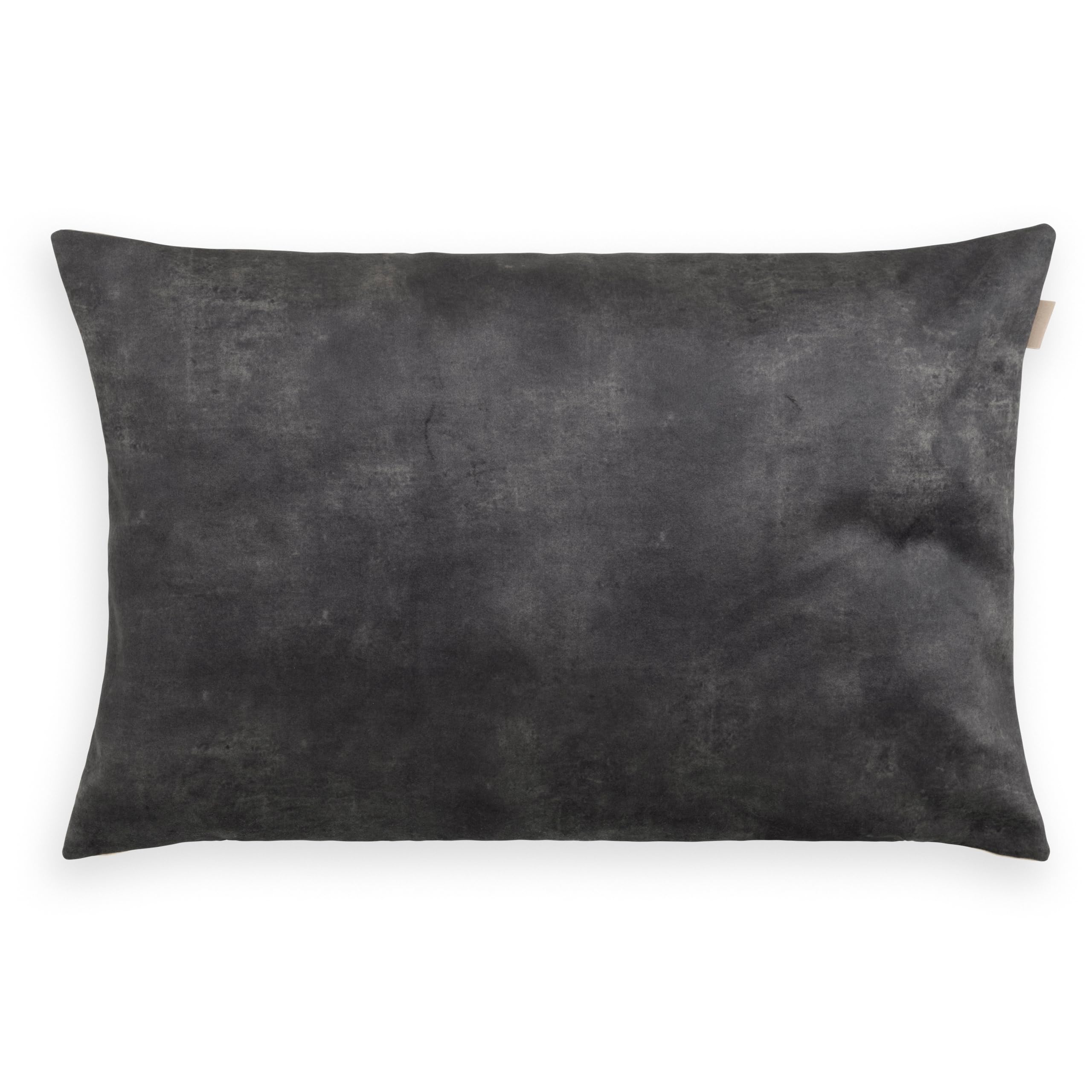 KNIT FACTORY - Cezan Rechteckiges Zierkissen - Leinen - 60x40 cm | Sofakissen mit Füllung und Bezug - Couchkissen - Zierkissen - Dekokissen - Moderner Wohnstil