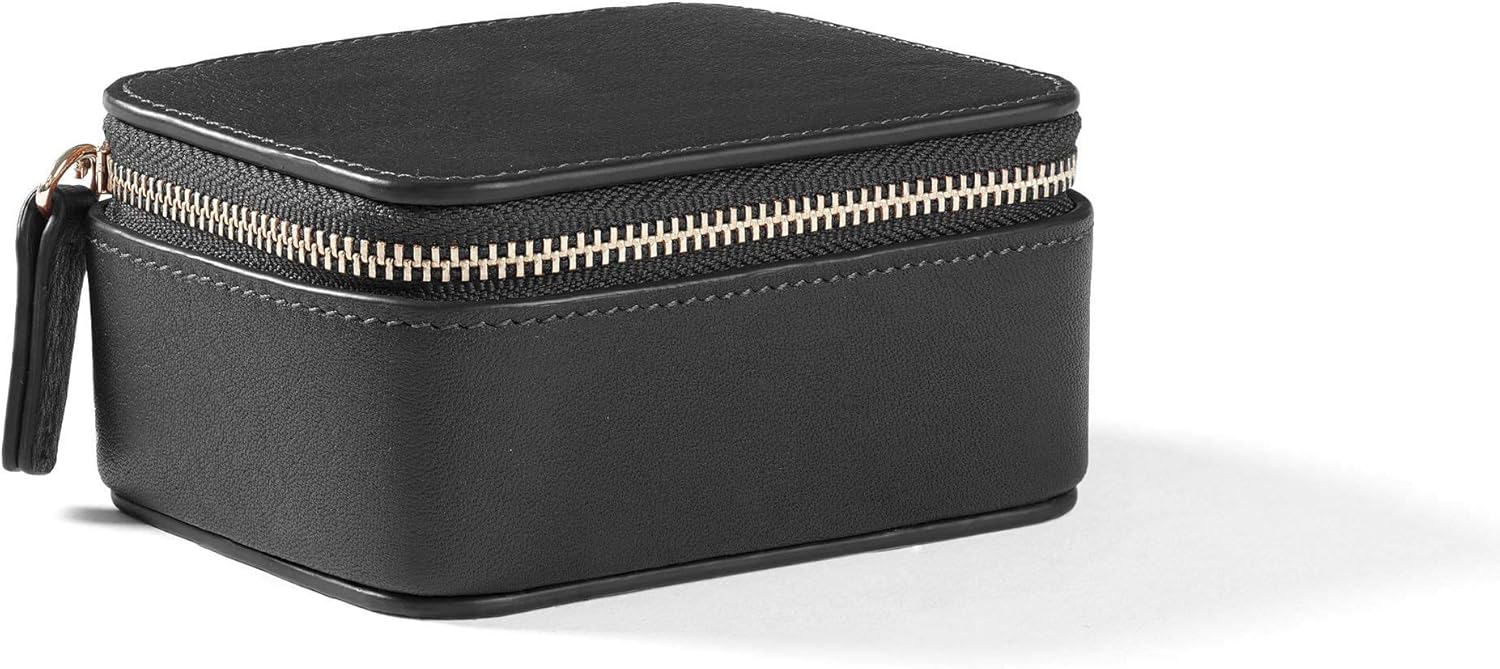 Leatherology Black Onyx Small Jewelry Organizer Clothing