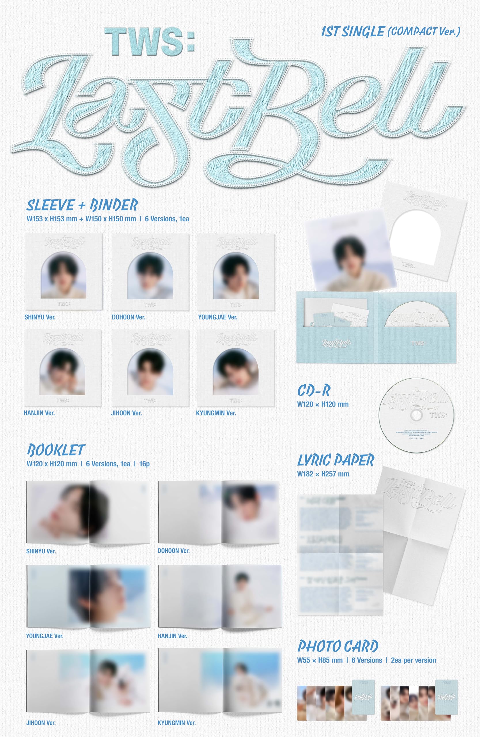 Amazon.com: TWS 1st Single [Last Bell] Compact Random