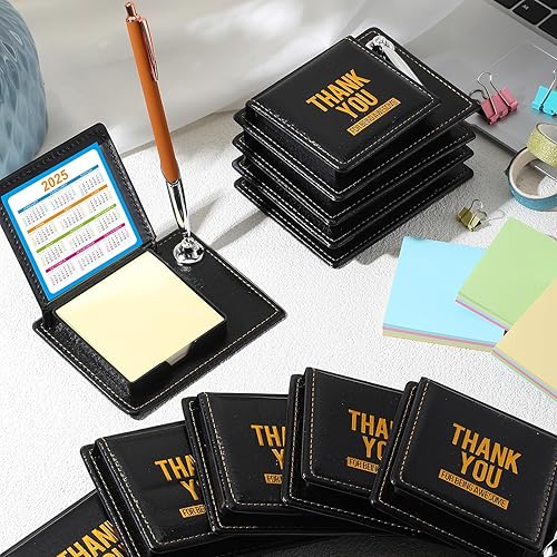 Miniatura 6 de 10 soportes para notas adhesivas, regalos de agradecimiento a granel para empleados, compañeros de trabajo, notas adhesivas inspiradoras, soporte