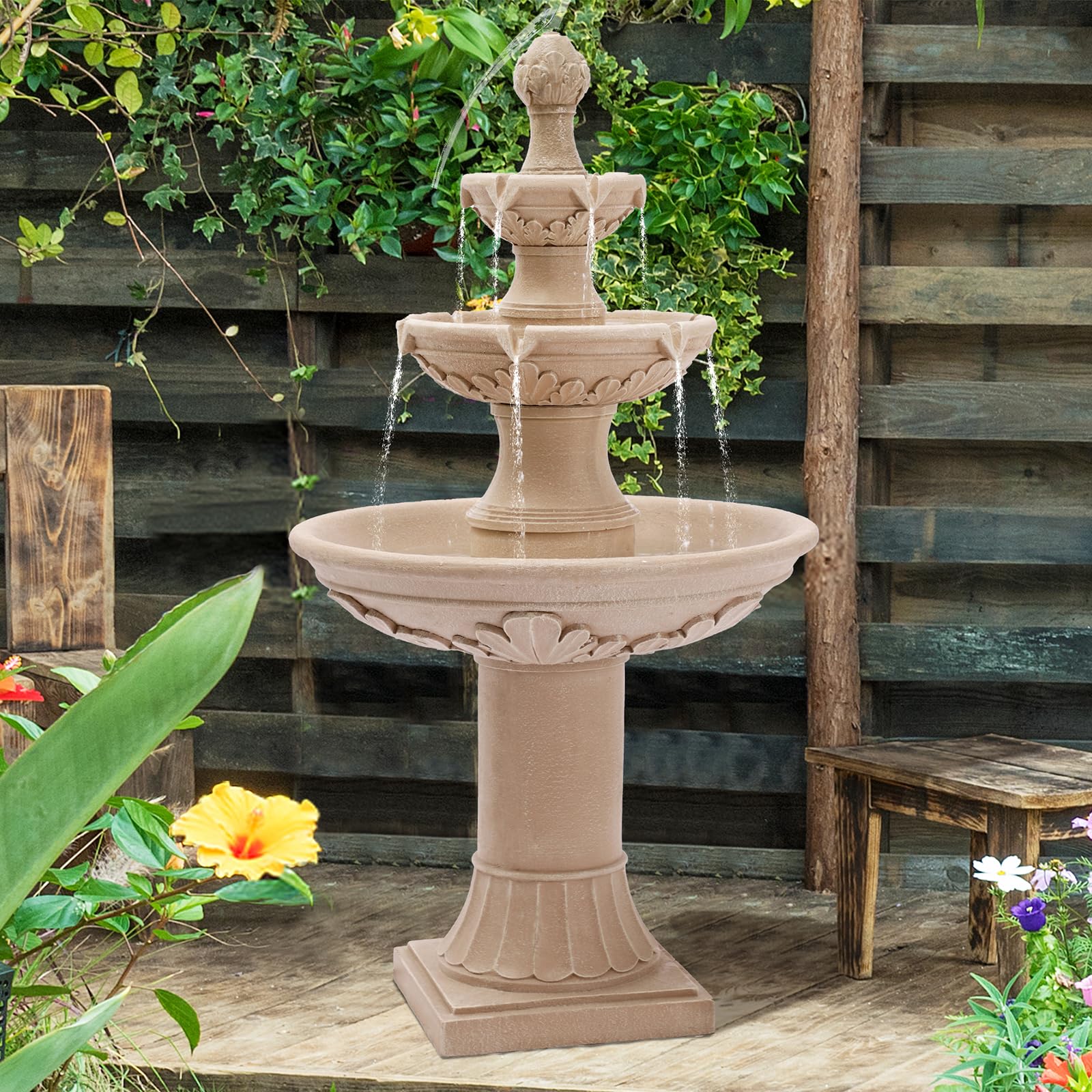 GIODIR Italian Outdoor Fountains and Waterfalls, 48.4