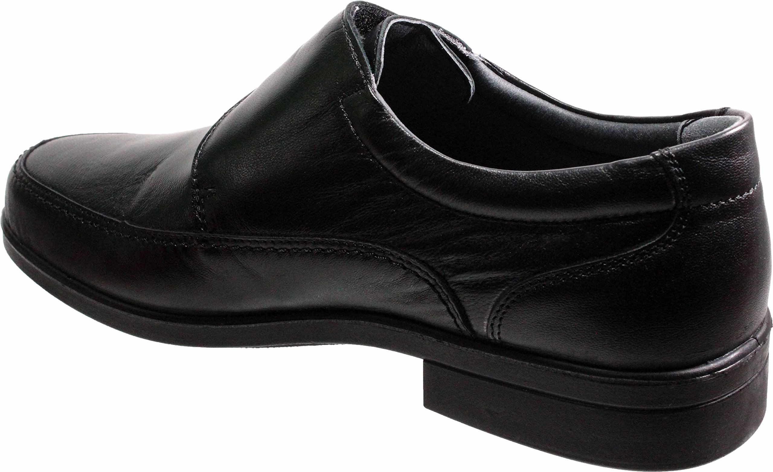Luisetti 26854 Negro - Zapato Piel Profesional Fabricado en España (42 EU, Negro)
