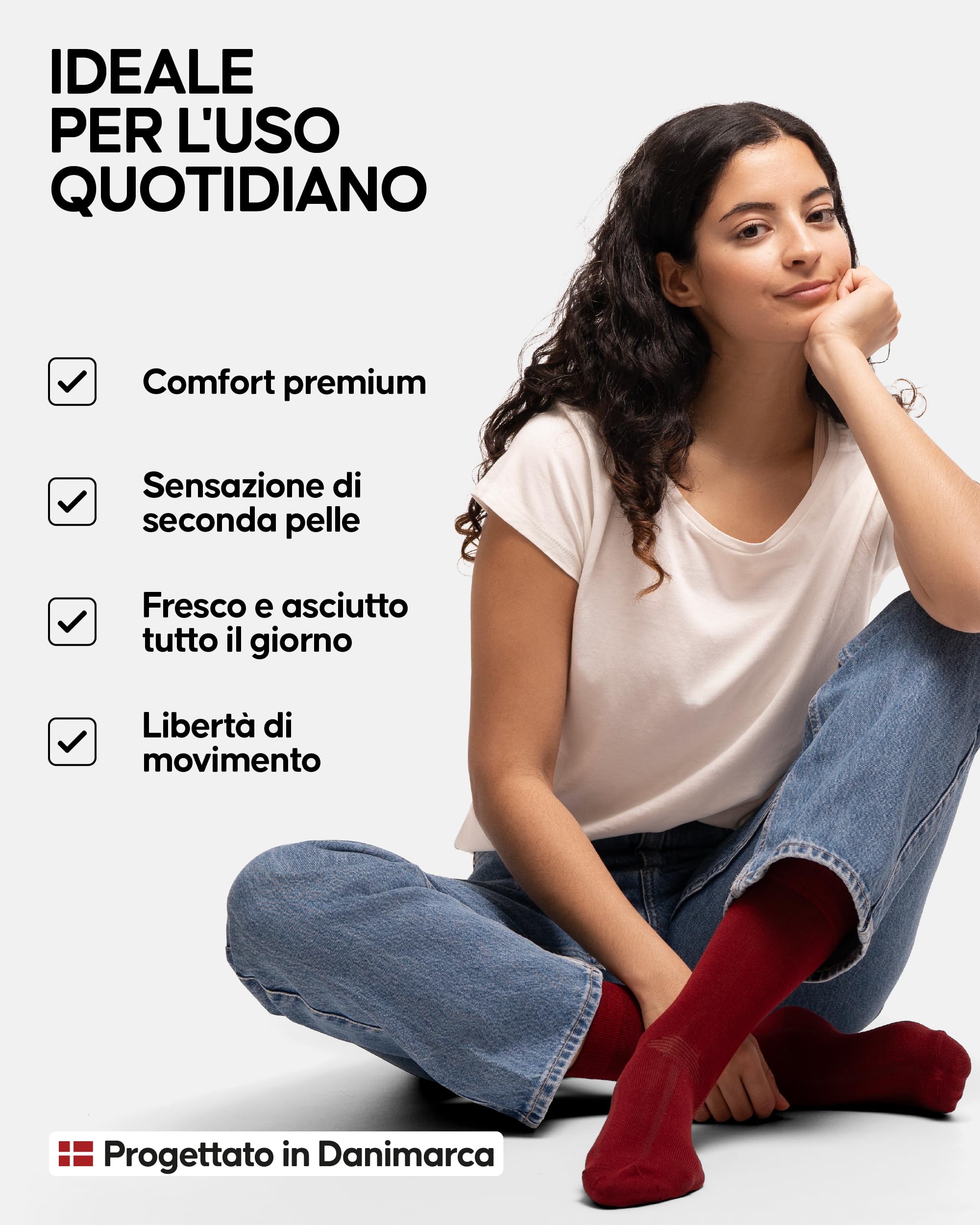 DANISH ENDURANCE Maglietta in Cotone Biologico, T-Shirt a Mezze Maniche, Morbida, Premium, da Donna, 2 Paia