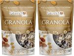 Fabriqué au Canada - Date Granola carrée, 575 Grammaire fait 100% Végétarien canadien du miel