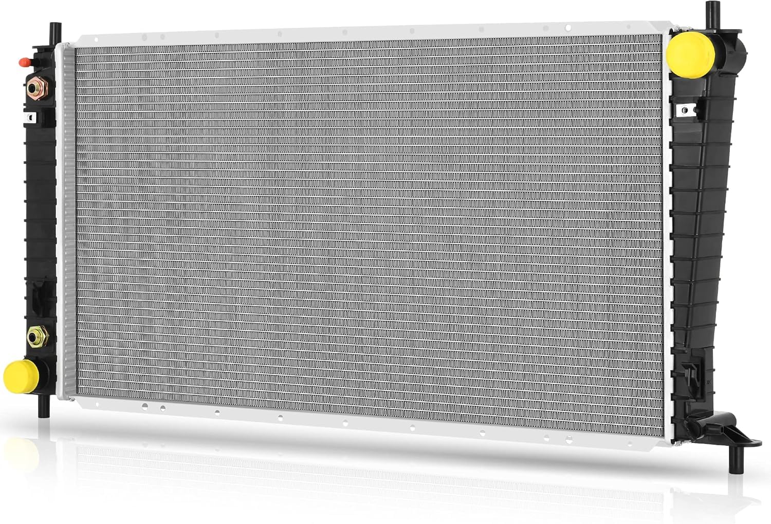 Radiator Compatible with Ford F-150 F-250 F-350 - Aluminum Replacement Cooling Radiator - Fits F75Z-8005-GA, YL3Z8005GACP, CU2725, 2L3Z8005CA, 4L348005BC