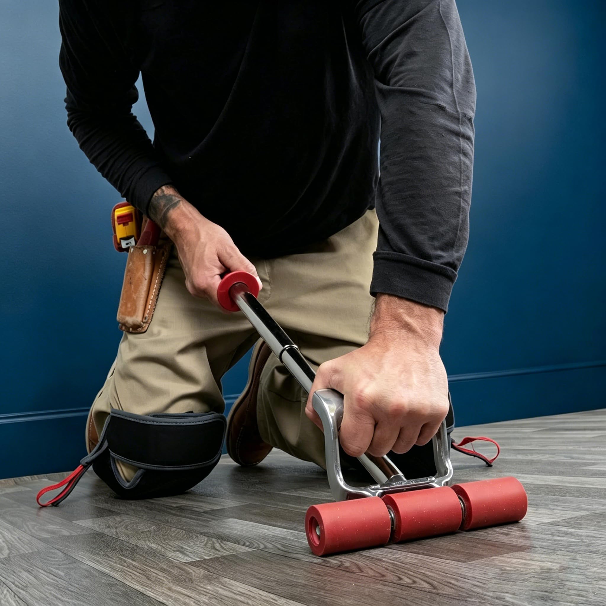 Rouleau extensible pour sol et mur LVT et vinyle, moquette, carrelage, linoléum