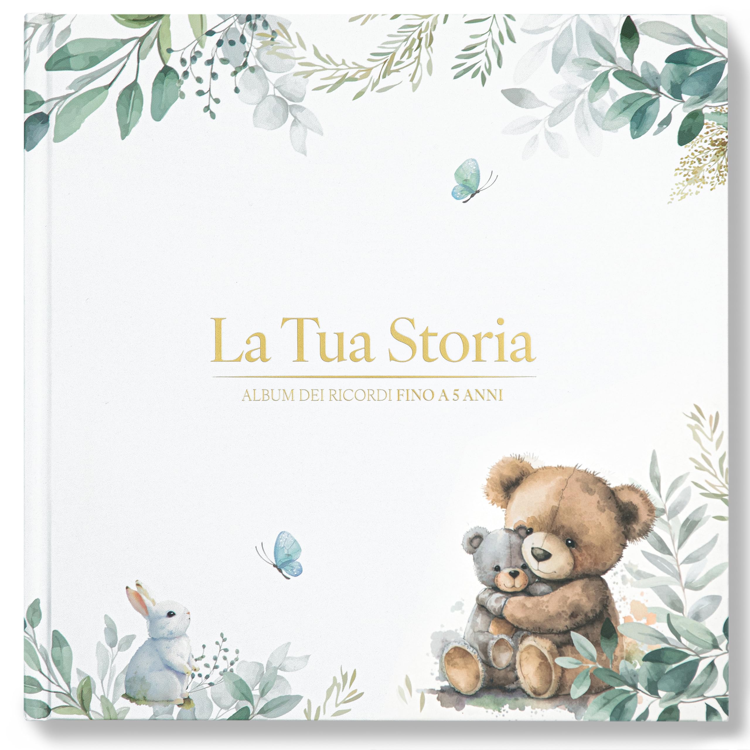 Album Nascita Bambino/a Design Neutro ed Elegante
