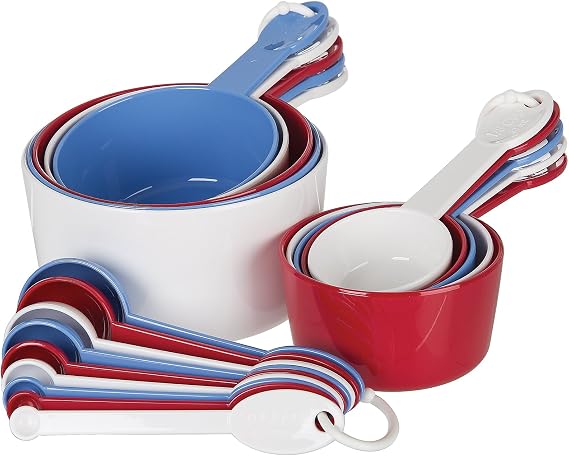 PrepWorks Ultimate Measuring Set - 19-Piece Set with Measuring Cups and Spoons for Accurate Dry and Liquid Ingredient Measurements