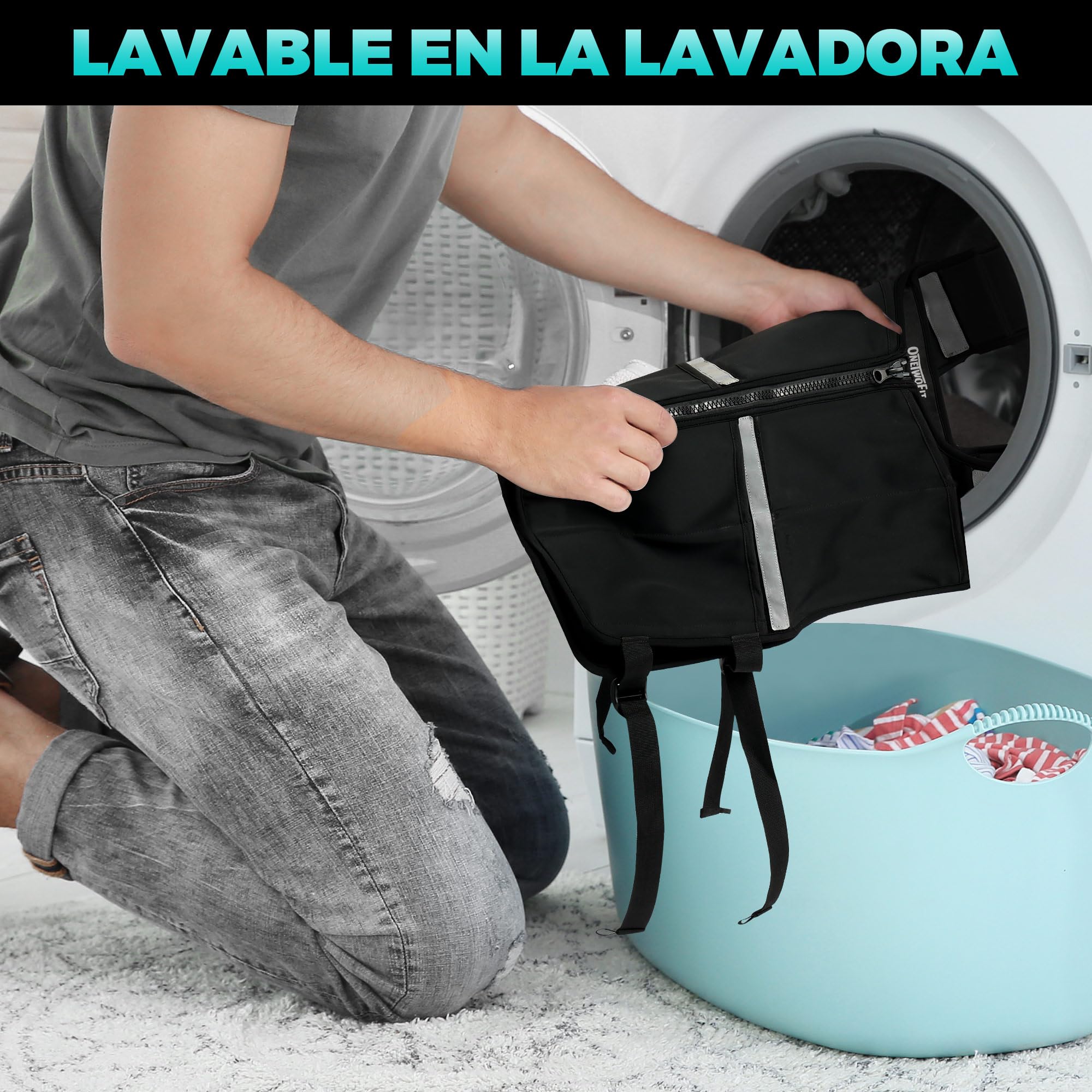 ONETWOFIT Chaleco Lastrado Ajustable 20 kg, Chaleco Peso Entrenamiento con 16 Pesas de Silicona, Chaleco Lastre con Cremallera, para Musculación y Entrenamiento de Fuerza,con bandas reflectantes