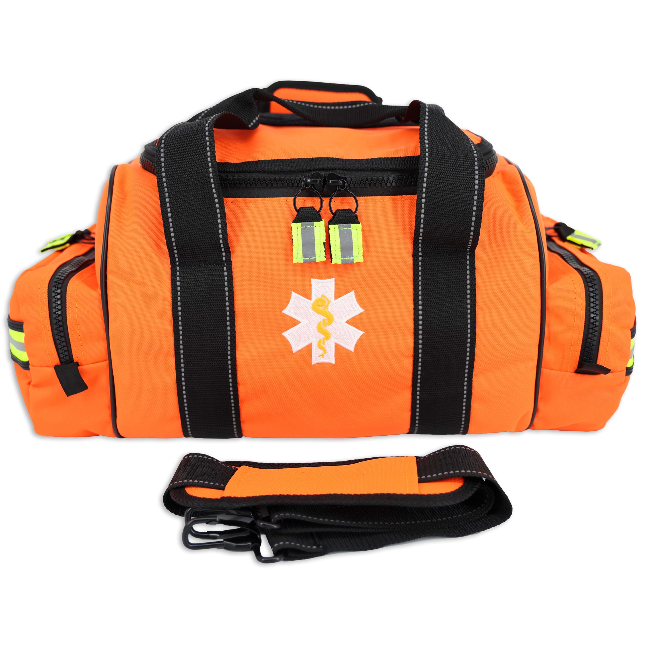 Lightning X Products EMT First Responder - Bolsa con divisores (tamaño Grande), Color Naranja Fluorescente