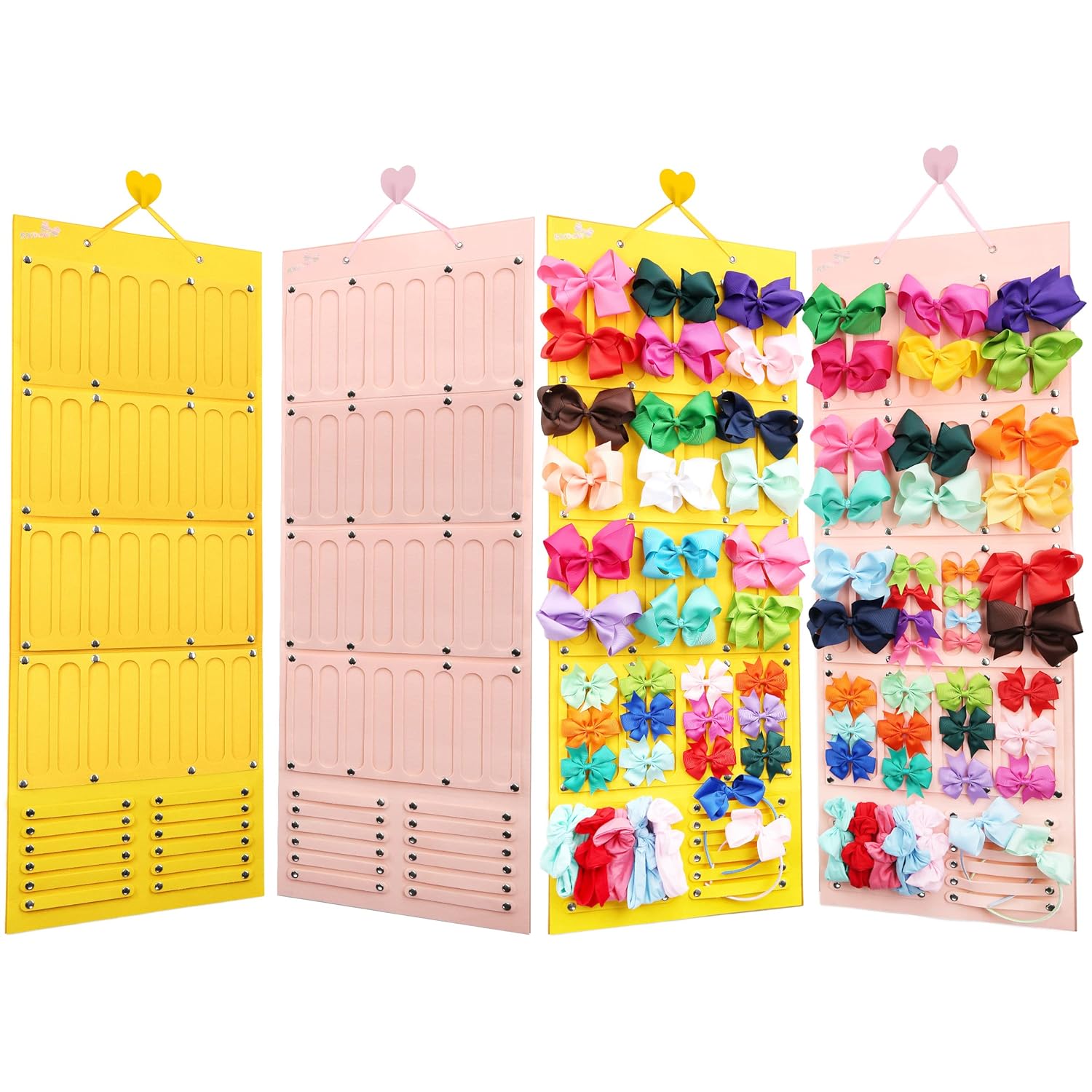 2 Pieces Hair Bow Organizers, Baby Bow Holder, Headband