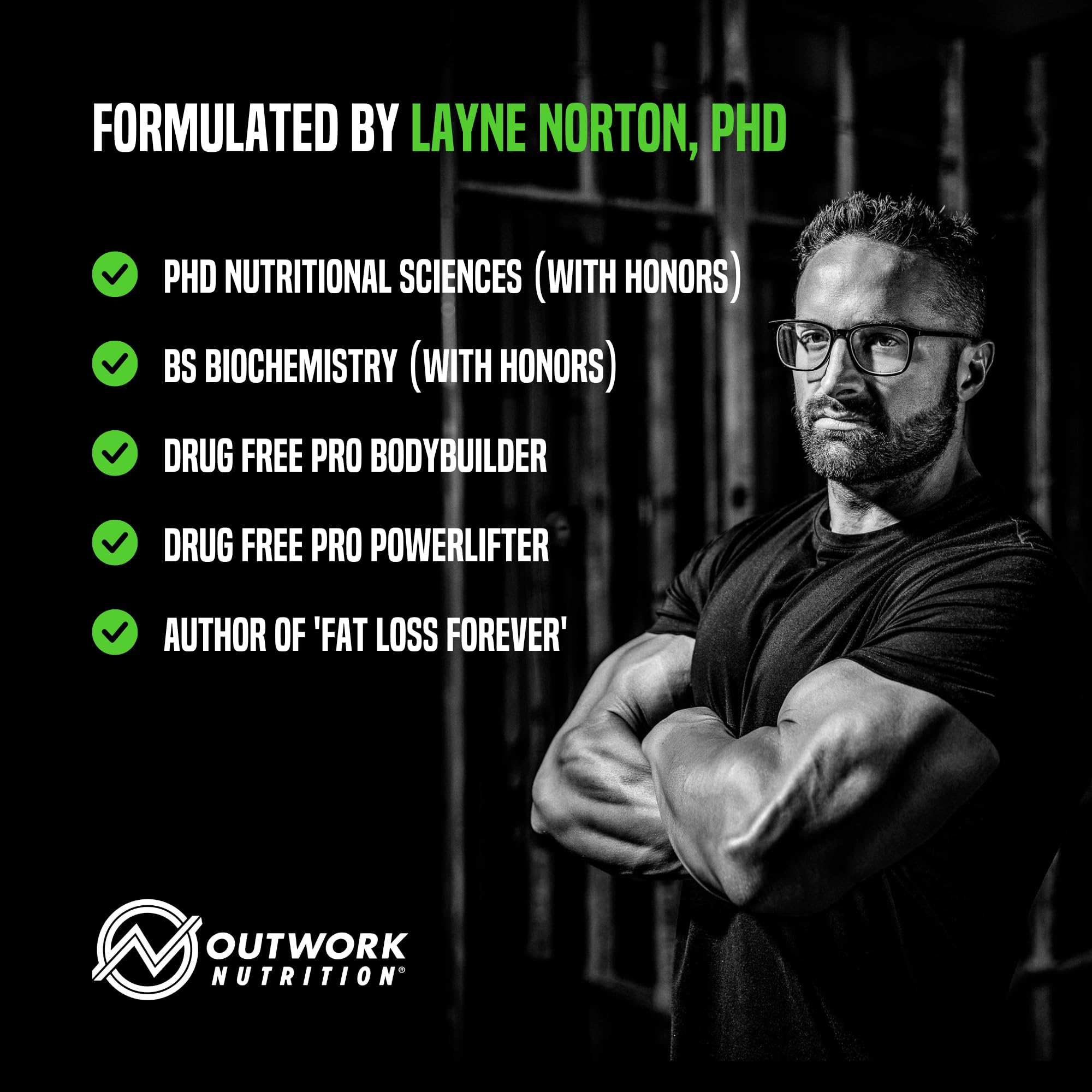 Outwork Nutrition Post Workout Recovery Powder - Creatine Monohydrate, KSM-66 Ashwagandha & Tart Cherry - Speeds Recovery, Eases Soreness - Creatine Powder for Men & Women, Green Apple, 240 Gr — Amazon image 7