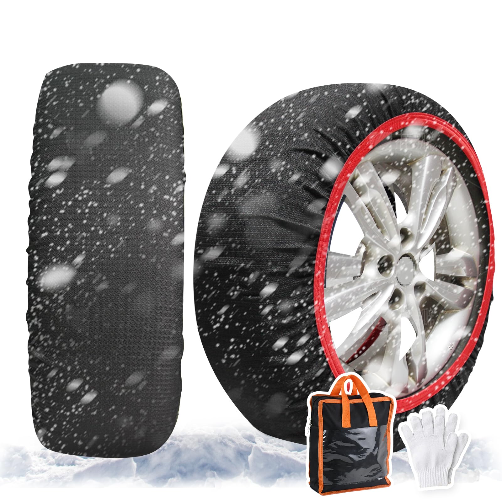 zmayastar 【正規品】 タイヤチェーン 布製 スノーソックス Y601 81OshKeOCnL.jpg