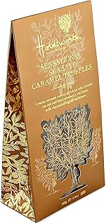 Holdsworth Sea Salt Caramel Truffles Treat Bag, Luxury Caramel Truffles, Handmade English Chocolates, No Palm Oil And Suitable For Vegetarians, Best Gift for Birthdays, Sea Salt & Milk Chocolate, 100g