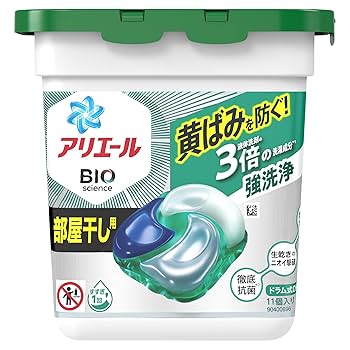 Amazon | アリエール ジェルボール4D 洗濯洗剤 部屋干し 本体 11