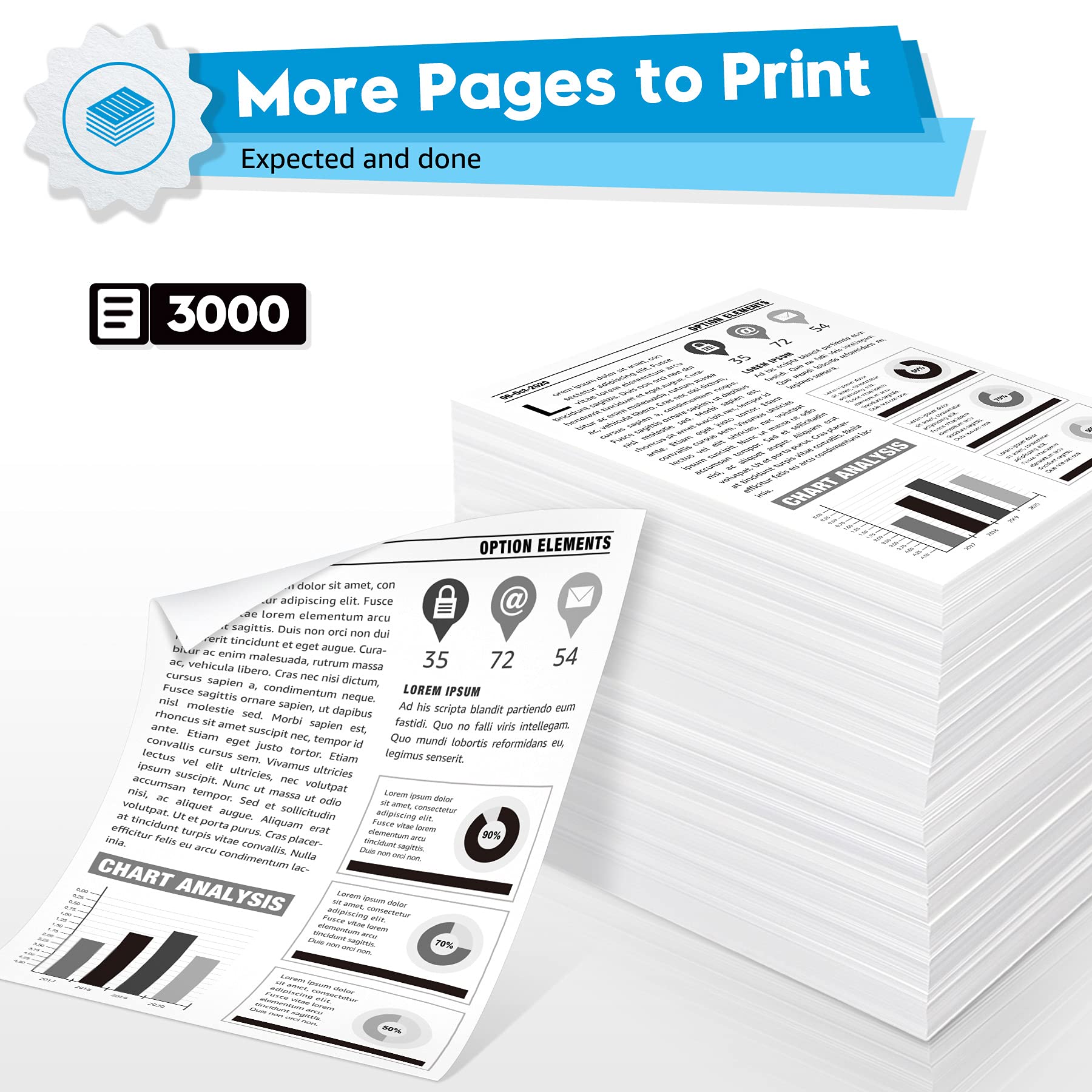 FITU WORK TN2420 TN2410 Cartucce Toner Compatibili per Brother TN2420 TN2410 per MFC-L2710DW MFC-L2710DN HL-L2350DW MFC-L2730DW MFC-L2750DW HL-L2310D HL-L2370DN HL-L2375DW DCP-L2530DW L2510D L2550DN