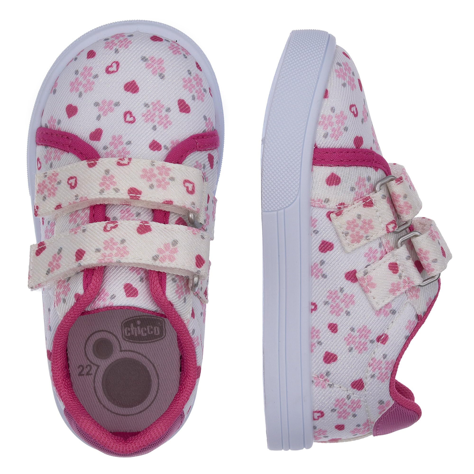 Chicco, Scarpe Bambina, Sneakers Bambina con Comoda Chiusura con Doppio Strappo, Designed in Italy - 2