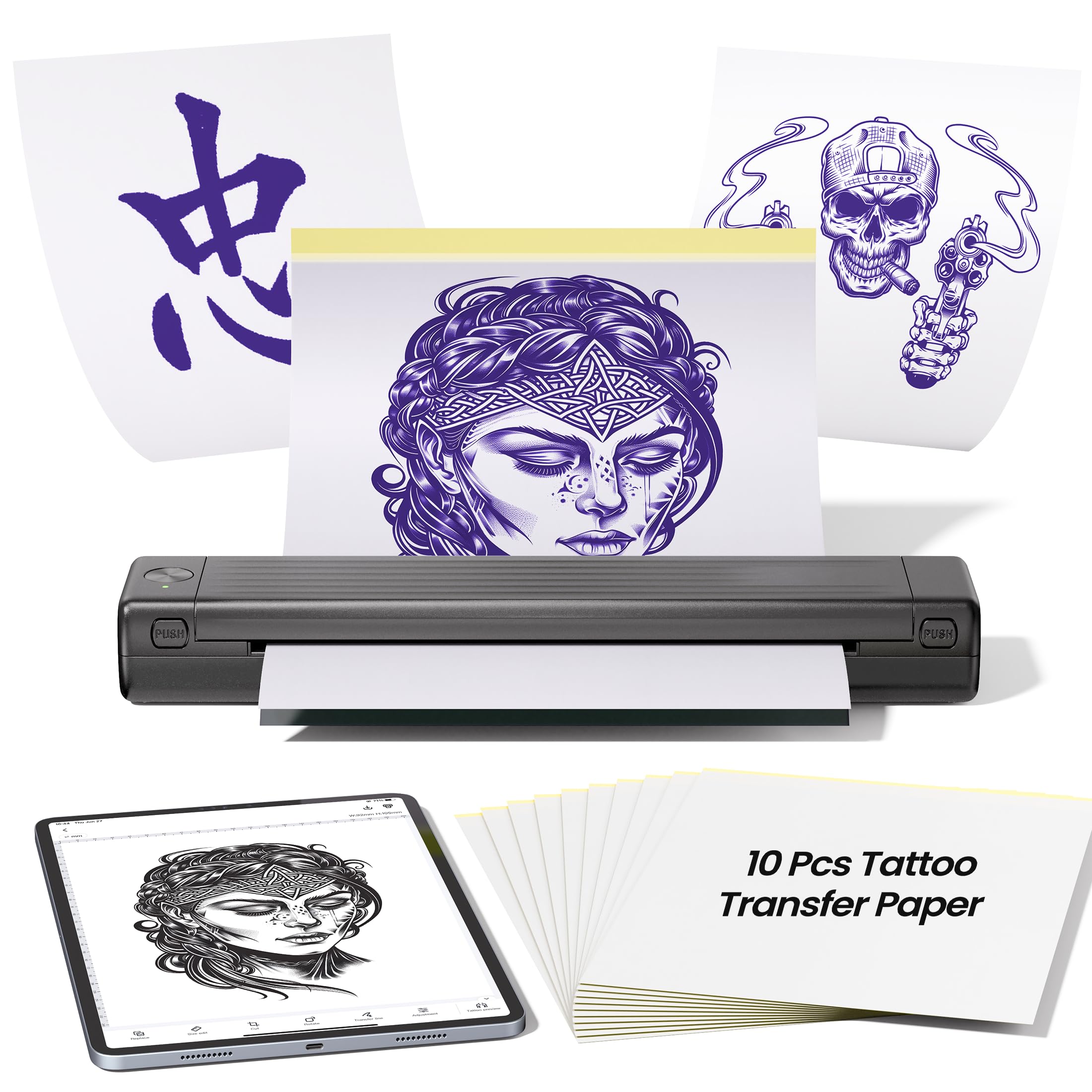 Amazon.com: Phomemo Wireless Tattoo Stencil Printer, Thermal
