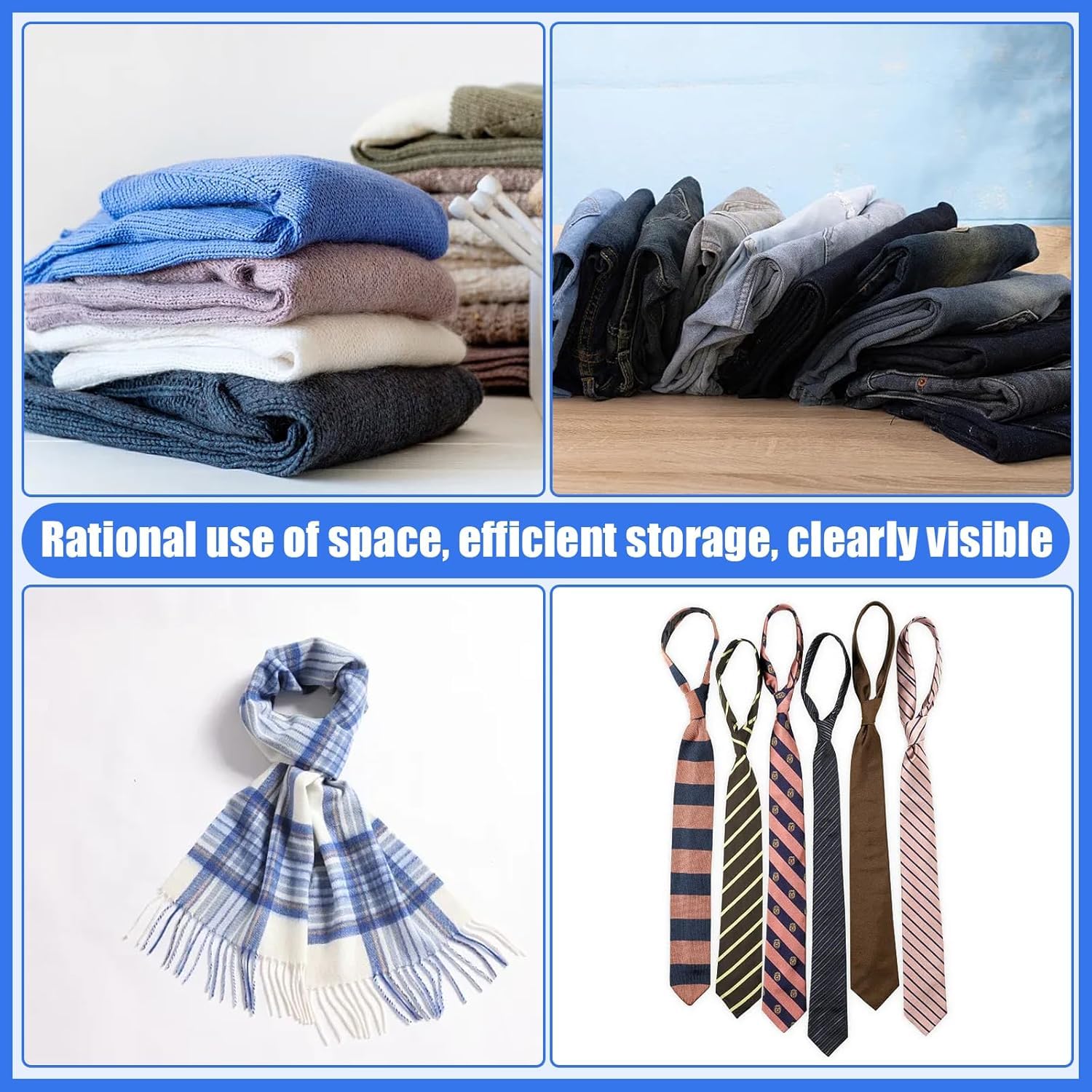 Appendiabiti estraibile regolabile, asta retrattile per jeans, sciarpe e cinture, organizer salvaspazio per armadio