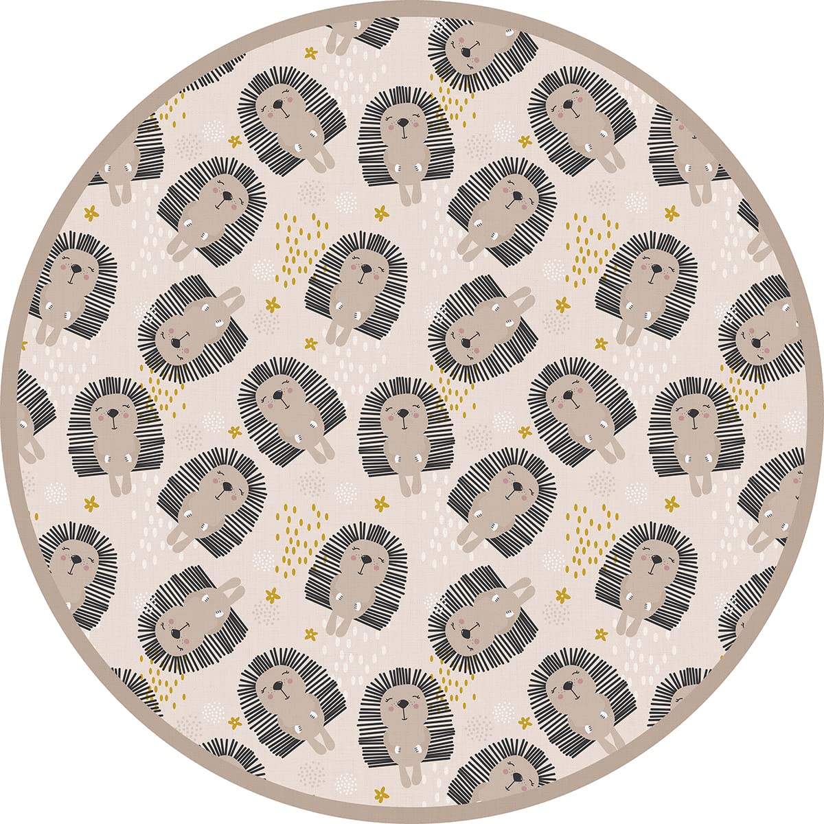 Tapis en vinyle anti-tache multicolore de 100 cm pour protéger vos sols
