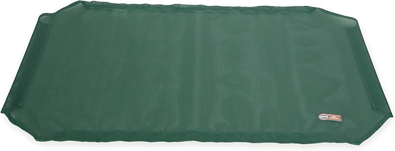 Capa de Reposição para Cama Elevada de Cães K&H Pet Products em Malha Verde Médio 81,28 x 63,5 cm