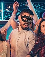 Vista 5 de SIQUK Juego de máscaras para parejas, máscara veneciana para fiesta