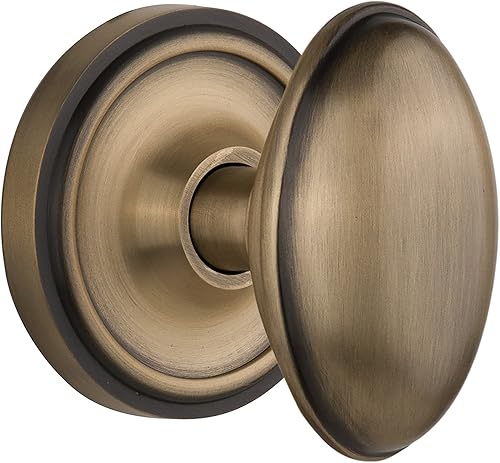 Miniatura 8 de Nostalgic Warehouse Pomo de puerta clásico con roseta en bronce atemporal