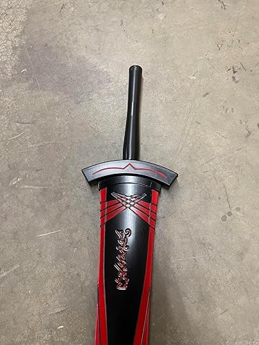 Miniatura 3 de 41" Fantasía Anime Medieval Excalibur Cosplay Espada de Espuma Cosplay Hoja Disfraz Arma Accesorios Réplica LARP