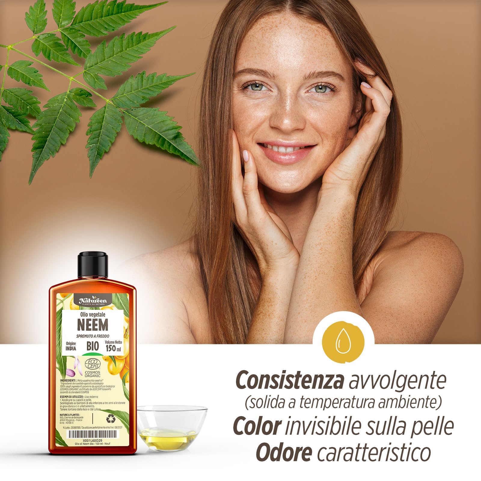 Olio di Neem Biologico 500 ml