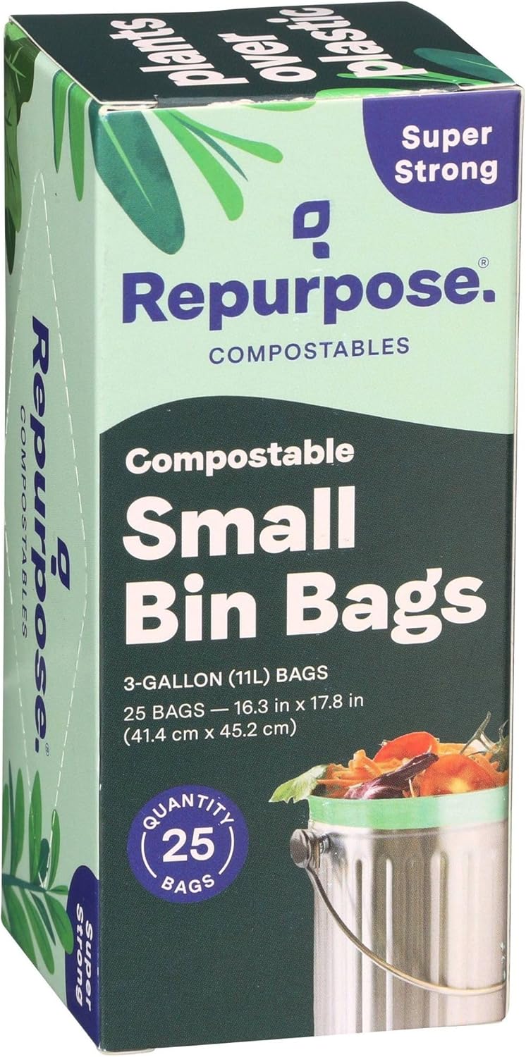REPOSE postable Food Scrap Bags, 25 CT
