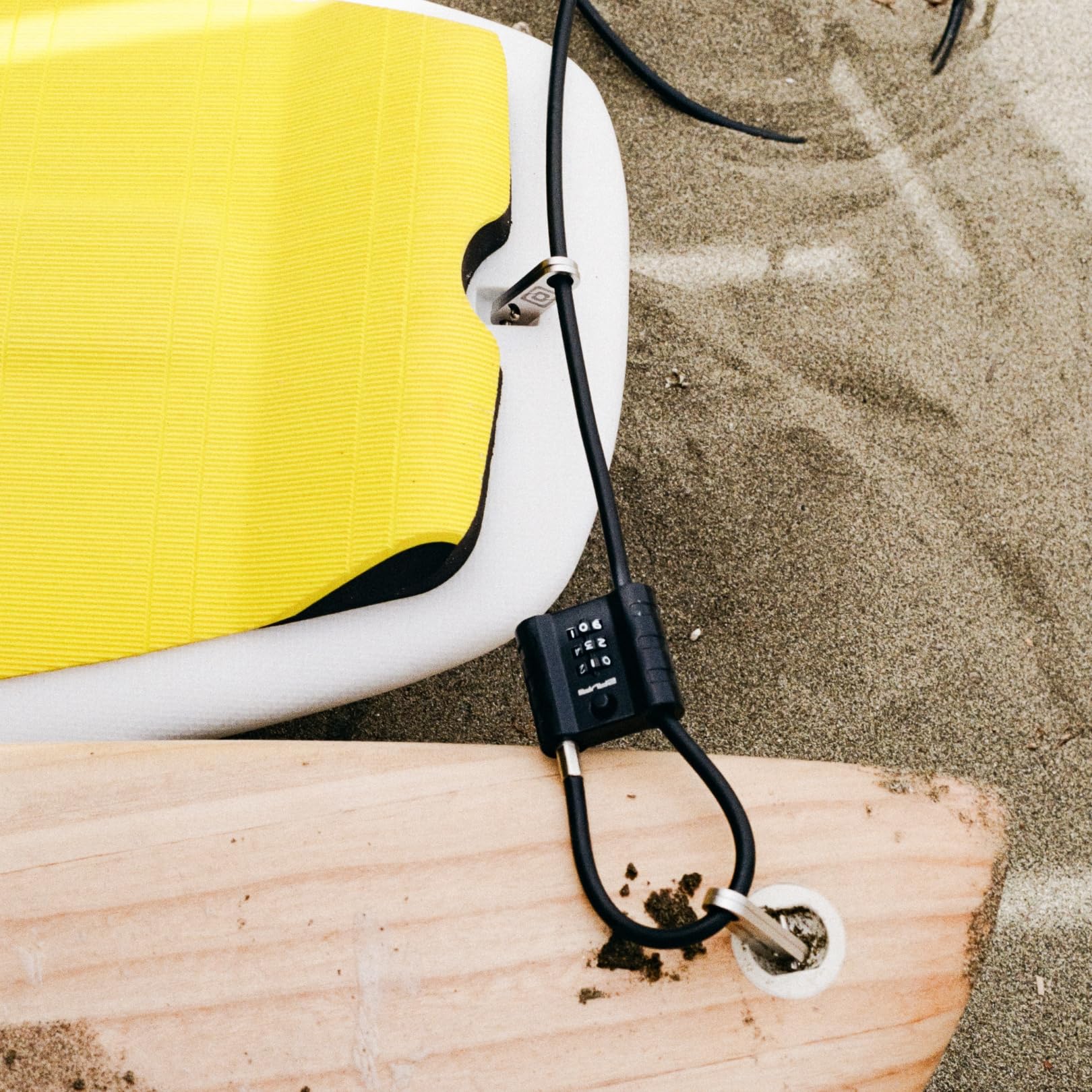 Kit Lucchetto Tavola da Surf | Surfboard Lock Anti-theft System | Water-Resistant Protection | Surf Lock Kit | Lucchetto Antifurto Surf