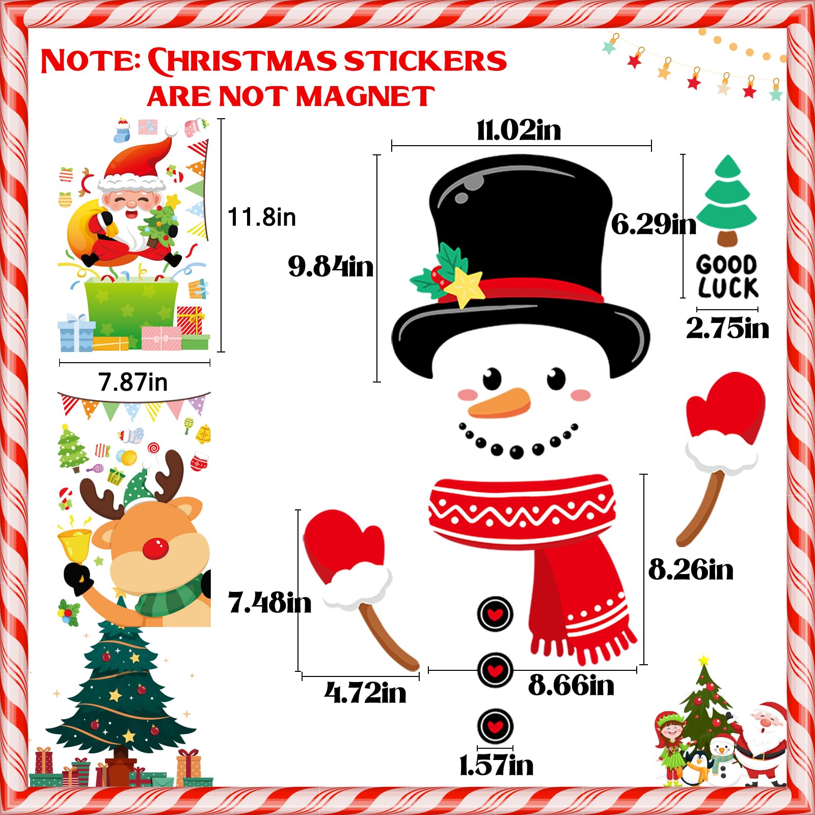 Christmas Duck Magnets Christmas Duck Refrigerator Magnets – Set Of 12 ...