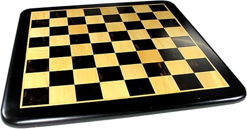 Miniatura 2 de Tablero de juego de ajedrez de madera de palisandro coleccionable sin piezas, piezas de ajedrez de madera y latón adecuadas disponibles por separado