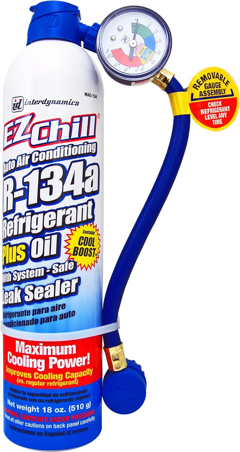 Interdynamics (MAC134CA6PK) EZ Chill R134a Refrigerant