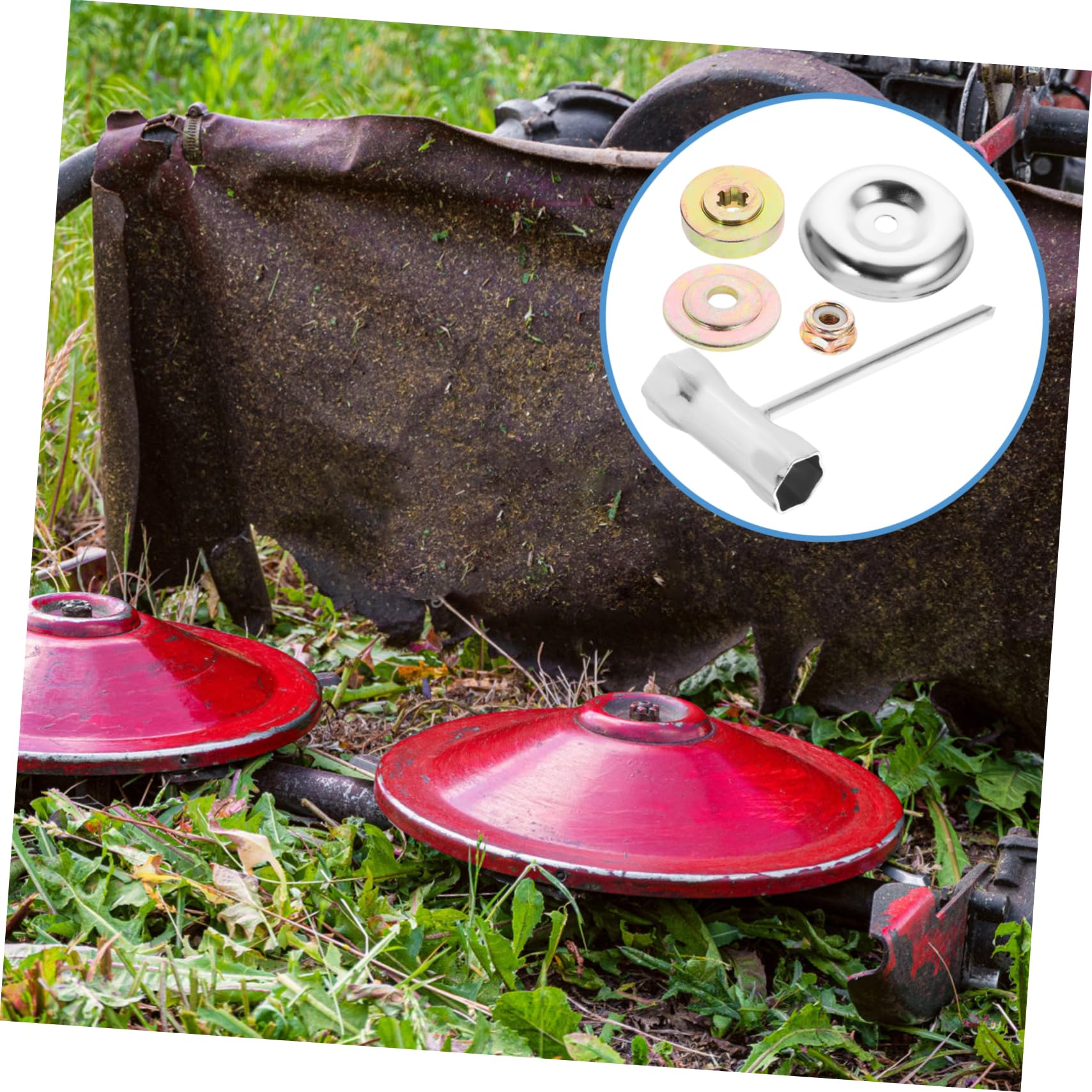 SUPVOX 4juegos De Desbrozadora De Accesorios De Cortacésped para Campos De Agua y Secos Resistentes y Fáciles De Instalar De y